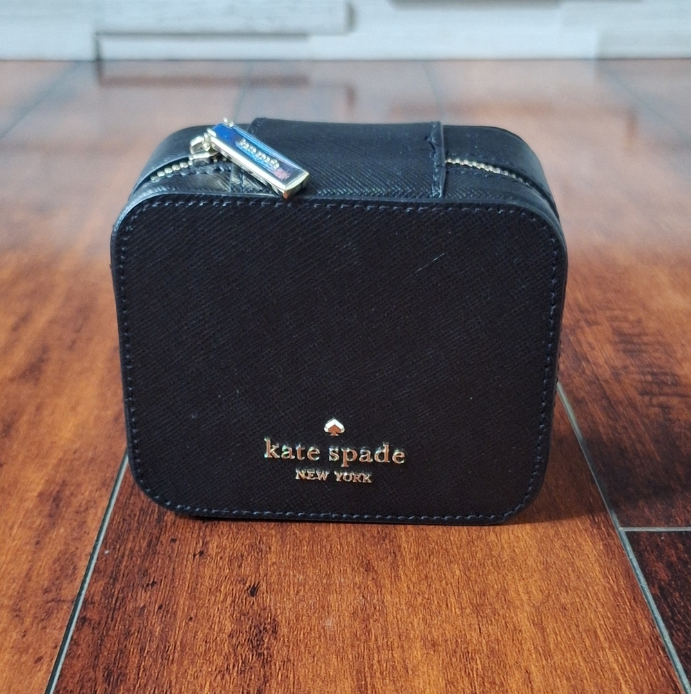 Kate Spade Black Travel Jewelry Box